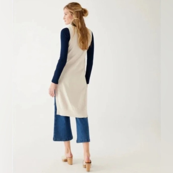 MerSea Anywear Light Open Tunic Sweater Tan S/M - Picture 2 of 13